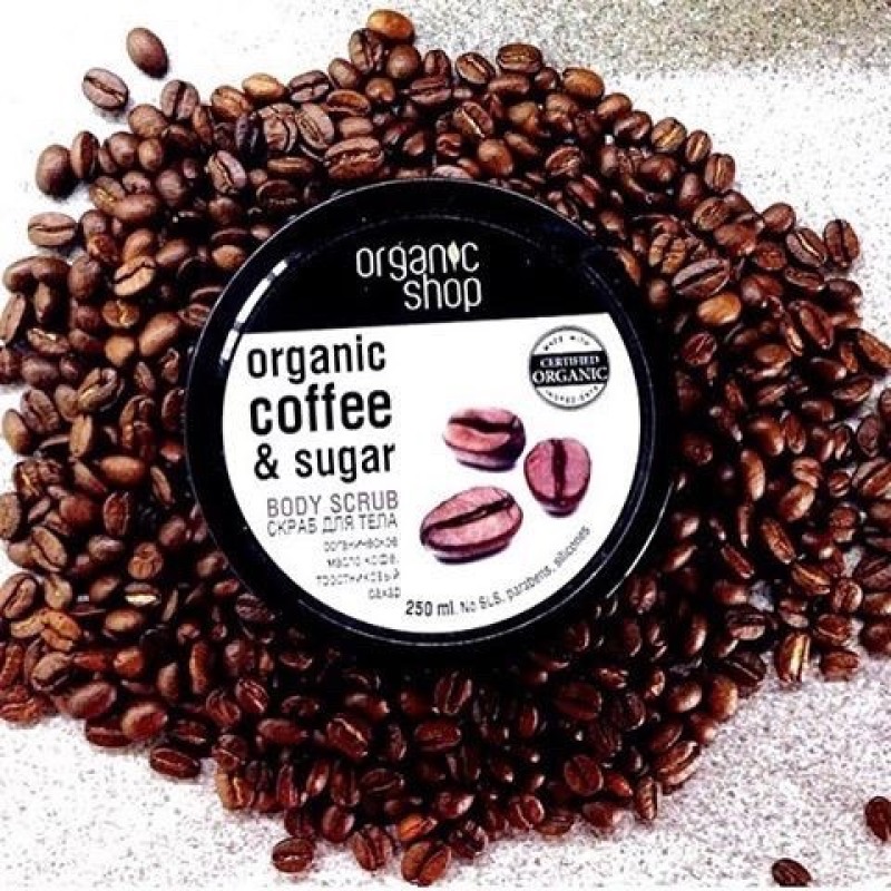 Tẩy da chết Organic Shop Organic Coffee & Sugar Body Scrub