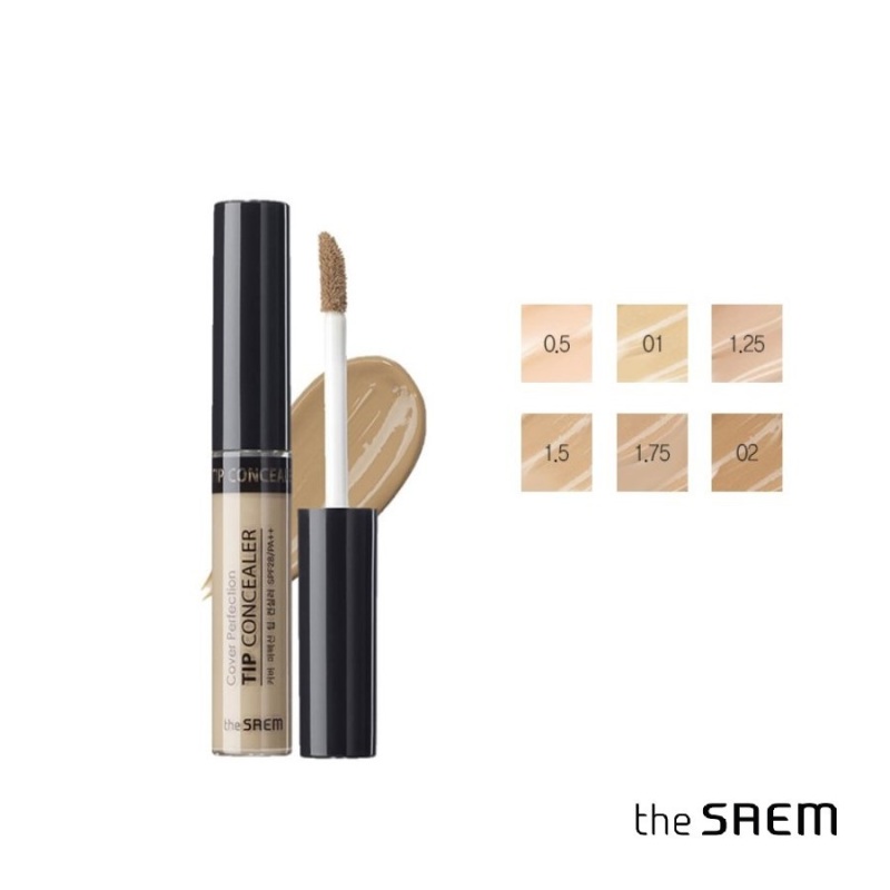 THE SAEM - Che khuyết điểm Cover Perfection Tip Concealer