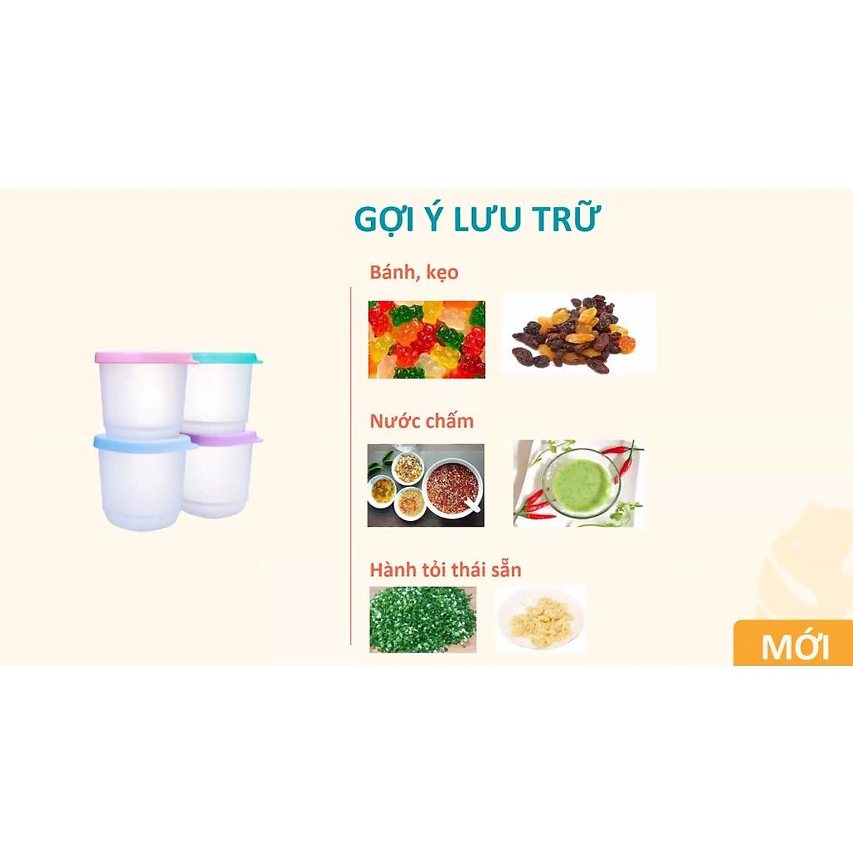 Bộ hộp Tupperware Cubix Mini Rectangular 250ML (4)