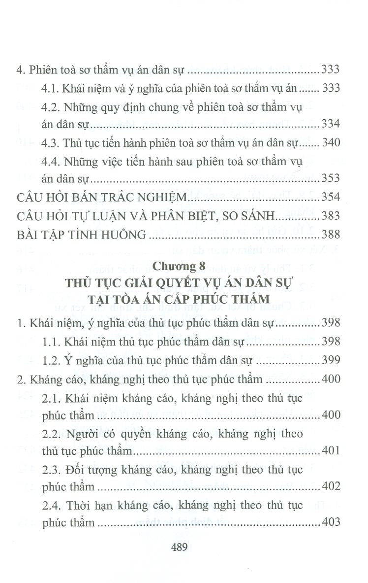 Hướng Dẫn Môn Học Luật Tố Tụng Dân Sự (Sách Chuyên Khảo)