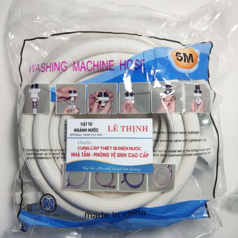 Dây cấp nước cho máy giặt 1.5m 3m 5m