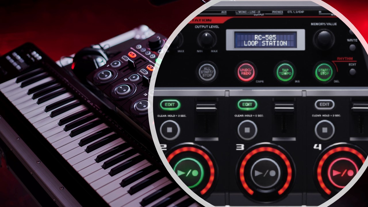 Máy thu phát vòng âm thanh Loop Station BOSS RC-505 mkII