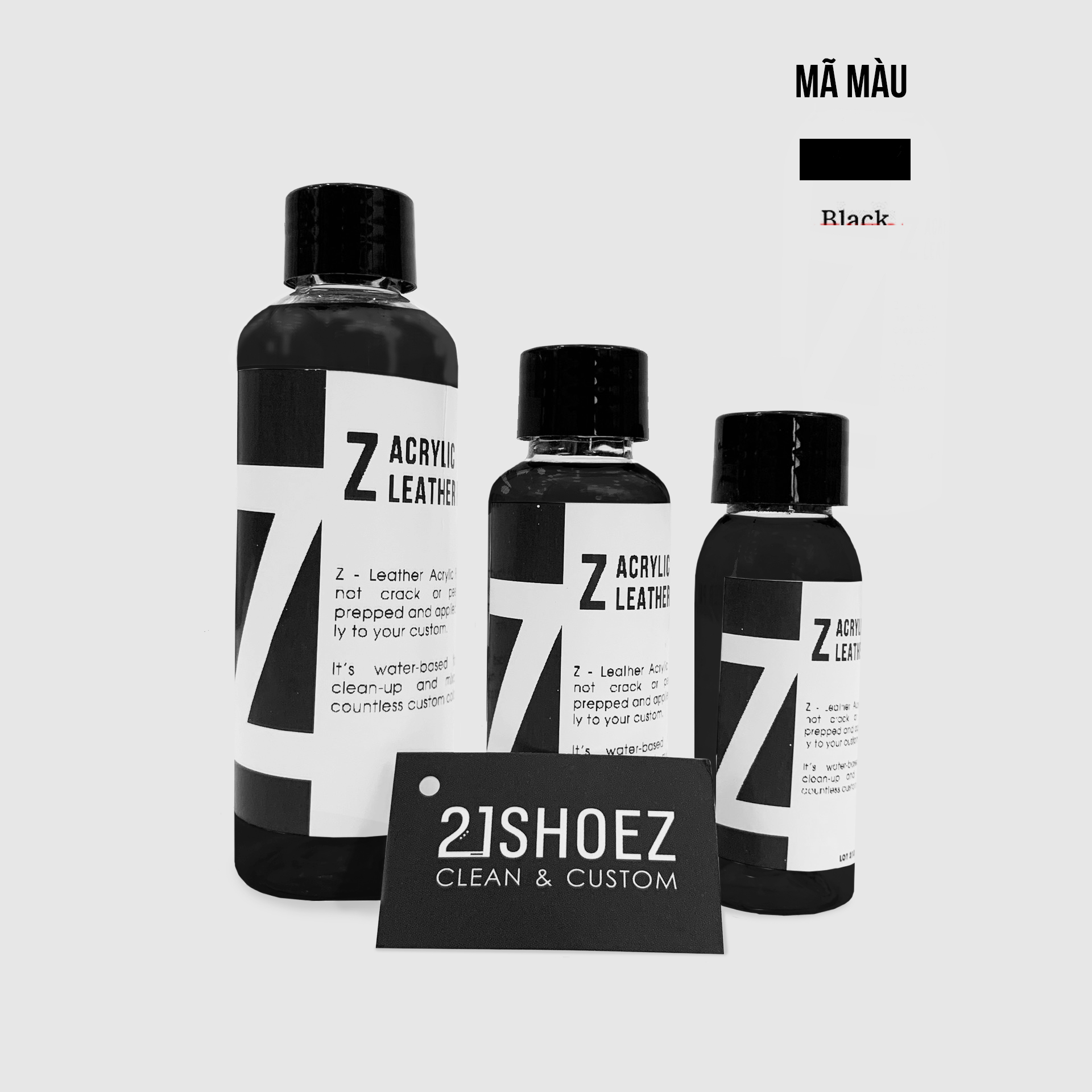 Màu Custom Z - Acrylic Leather Paint ( Sơn Custom ) 21SHOEZ