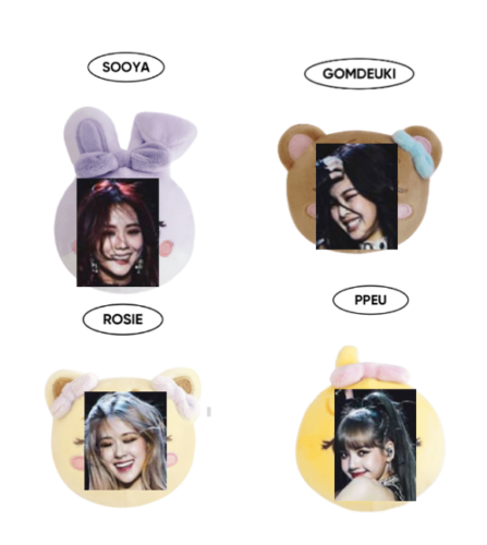 BLACKPINK [Character mini Keyring] BORN PINK - có sẵn Cửa Hàng KPOP