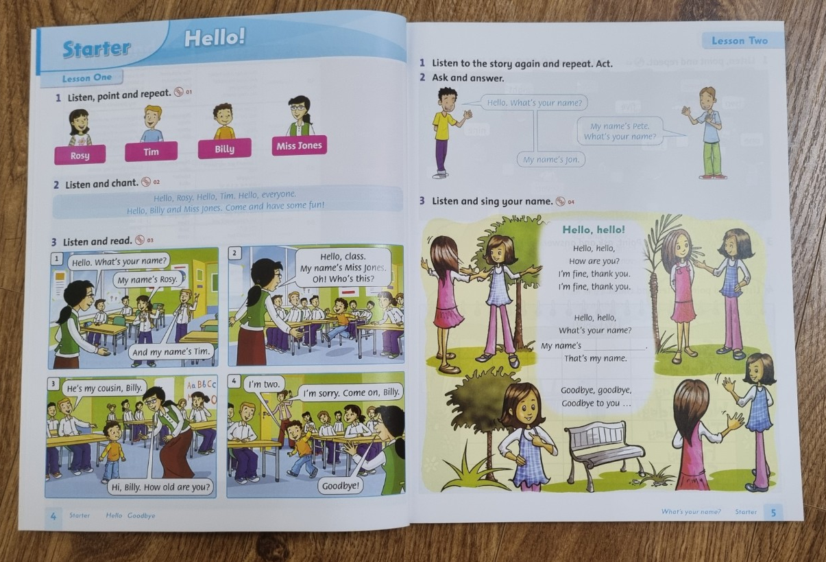 Family and Friends 1 (Classbook + Workbook)