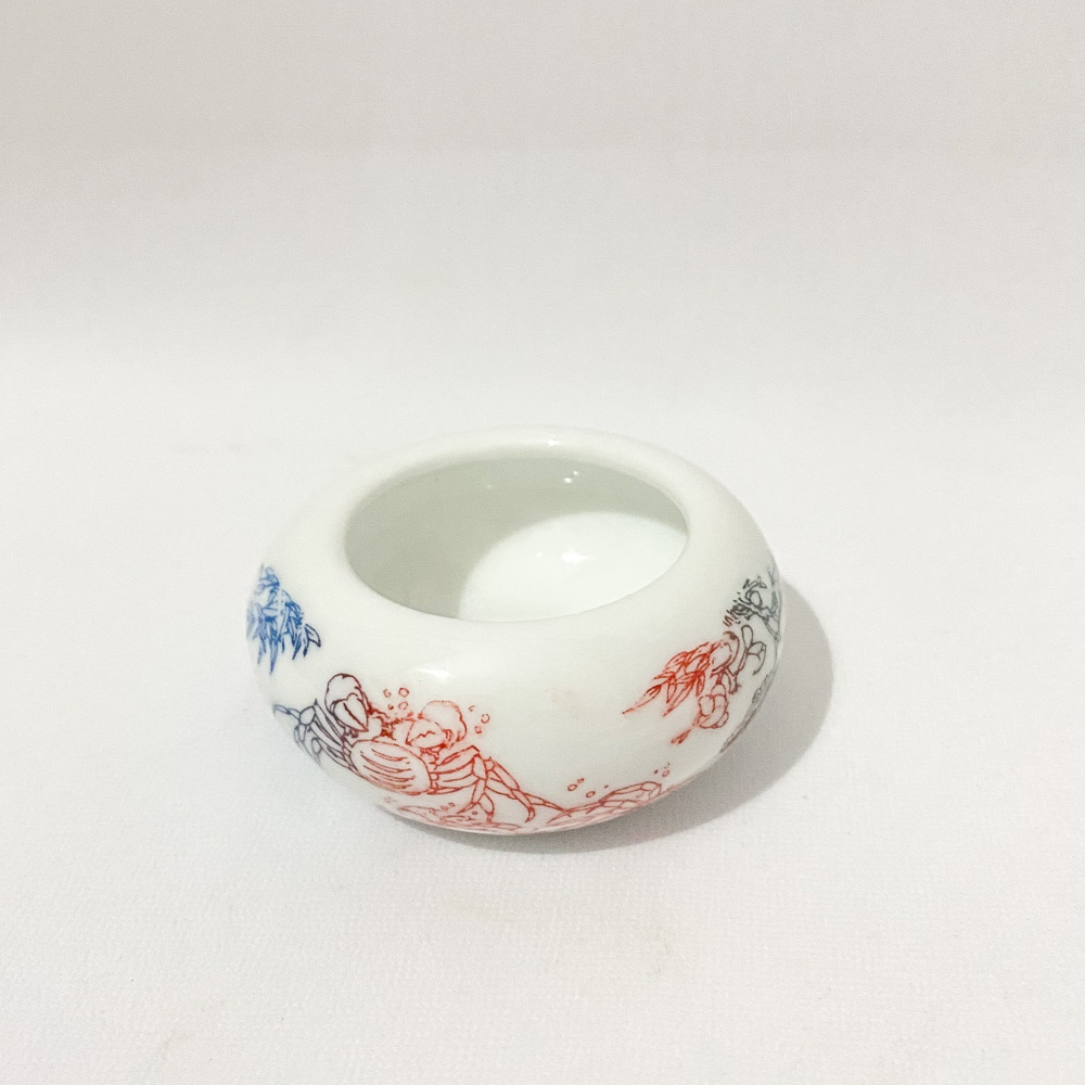 Cóng đựng sâu cho chim chất liệu gốm sứ cao cấp (1 chiếc)