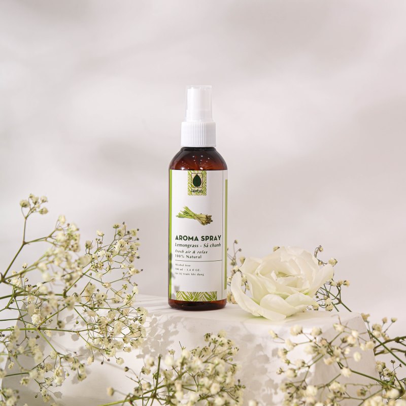 Nước Thơm Xịt Phòng Aroma Spray Sả Chanh Cao Cấp