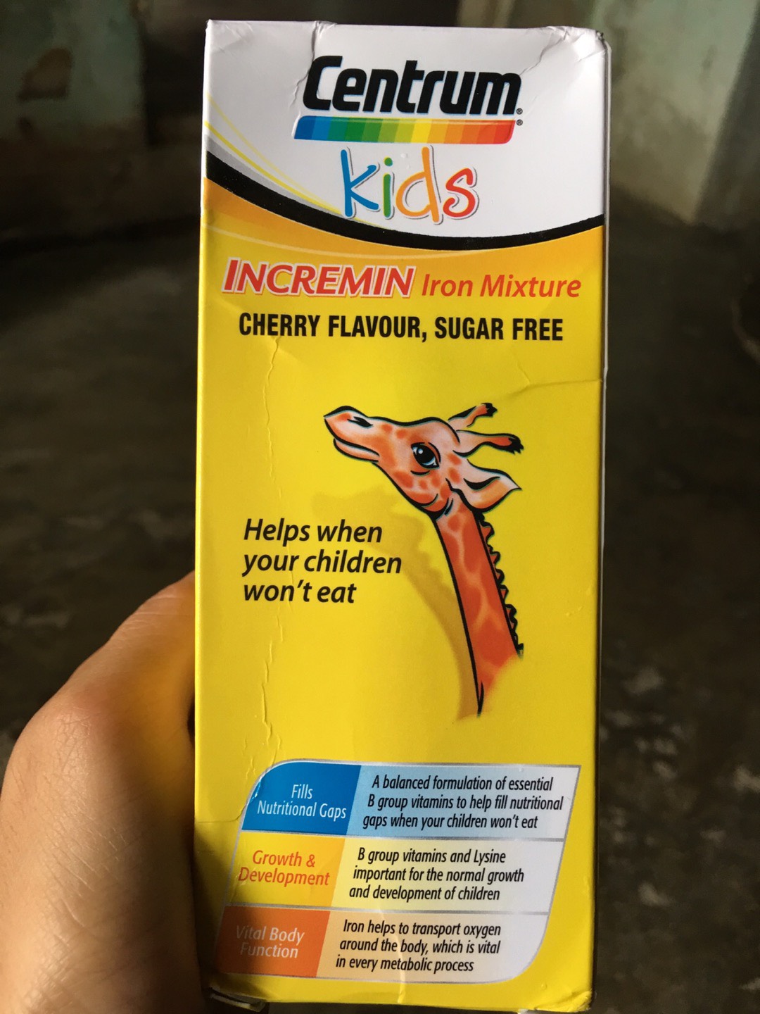 Centrum Kids dành cho trẻ biếng ăn.