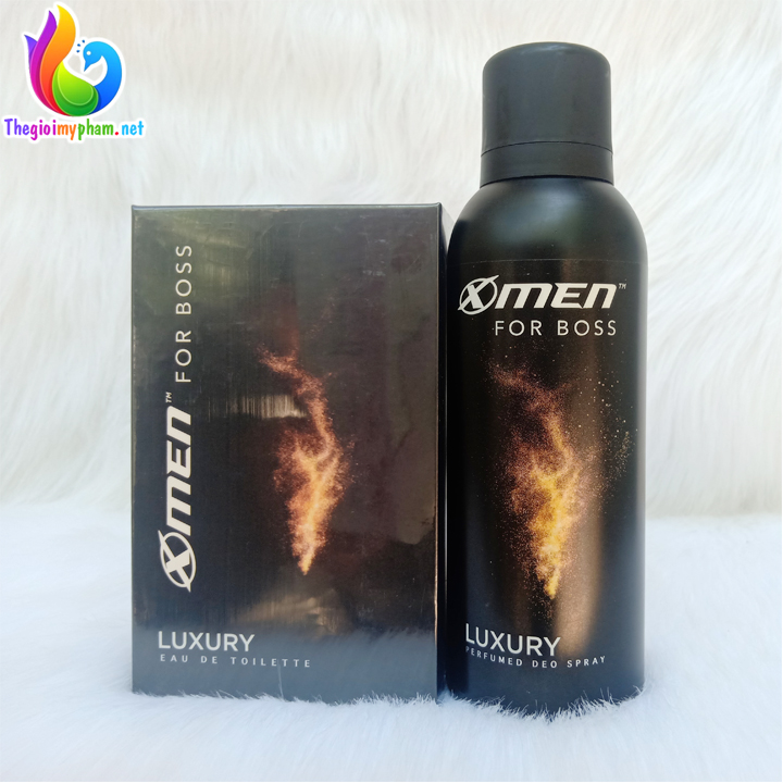 Combo Xmen For Boss: Nước hoa 49ml + Xịt Khử Mùi Toàn Thân 150ml