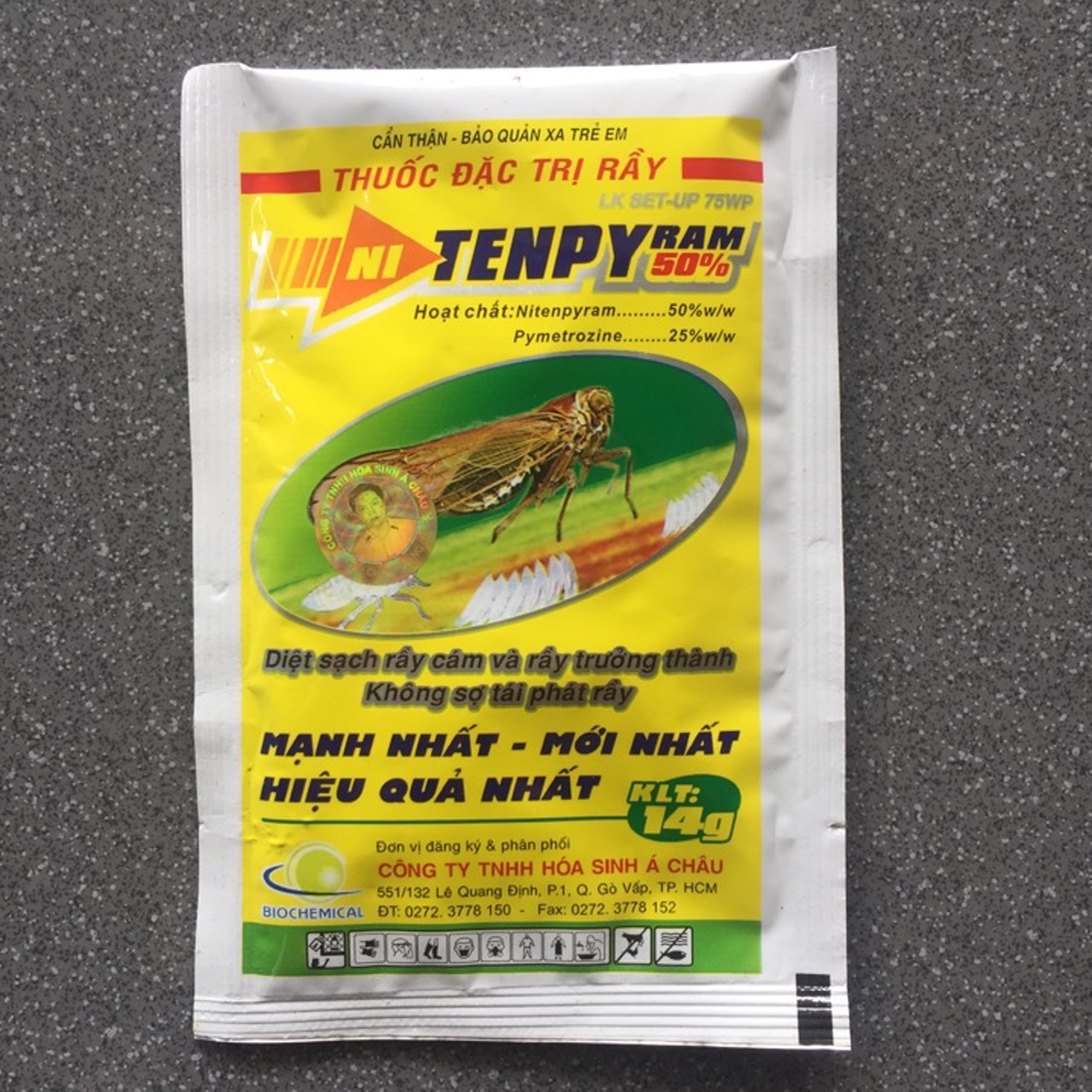 30 gói Thuốc trừ Rầy, Bọ Trĩ Chet Ray 14gr