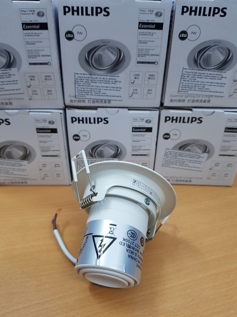 Đèn led spotlight philips 7w chính hãng philips