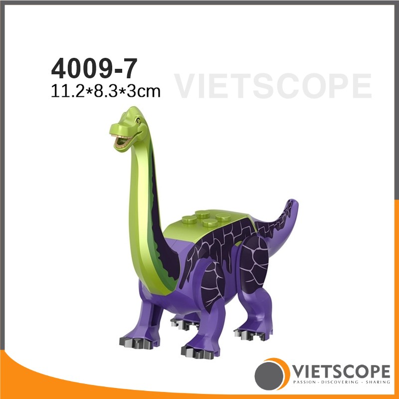 Lắp ráp khủng long Jurassic World - Non lego - 4009