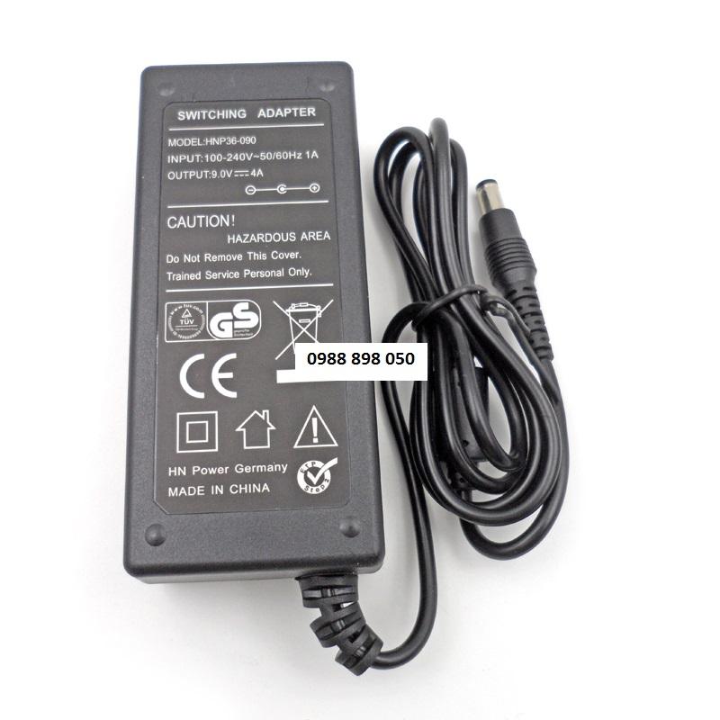 ADAPTER NGUỒN 9V 4A-4000ma