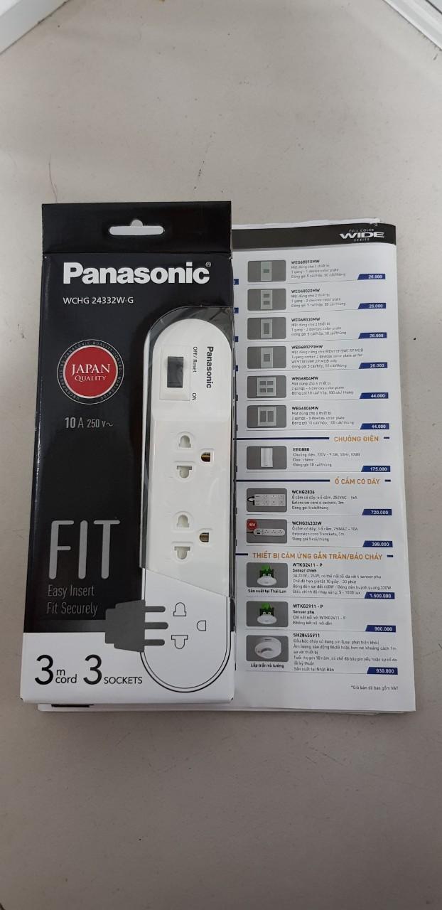 [HCM]Ổ CẮM PANASONIC WCHG24332W / WCHG 24332W