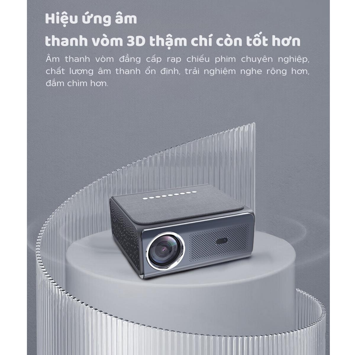 Máy chiếu Salange M19 full hd VÀ Máy Chiếu Mini H8PRO MAX Version 2 - Movie Legend - Full HD 1080P