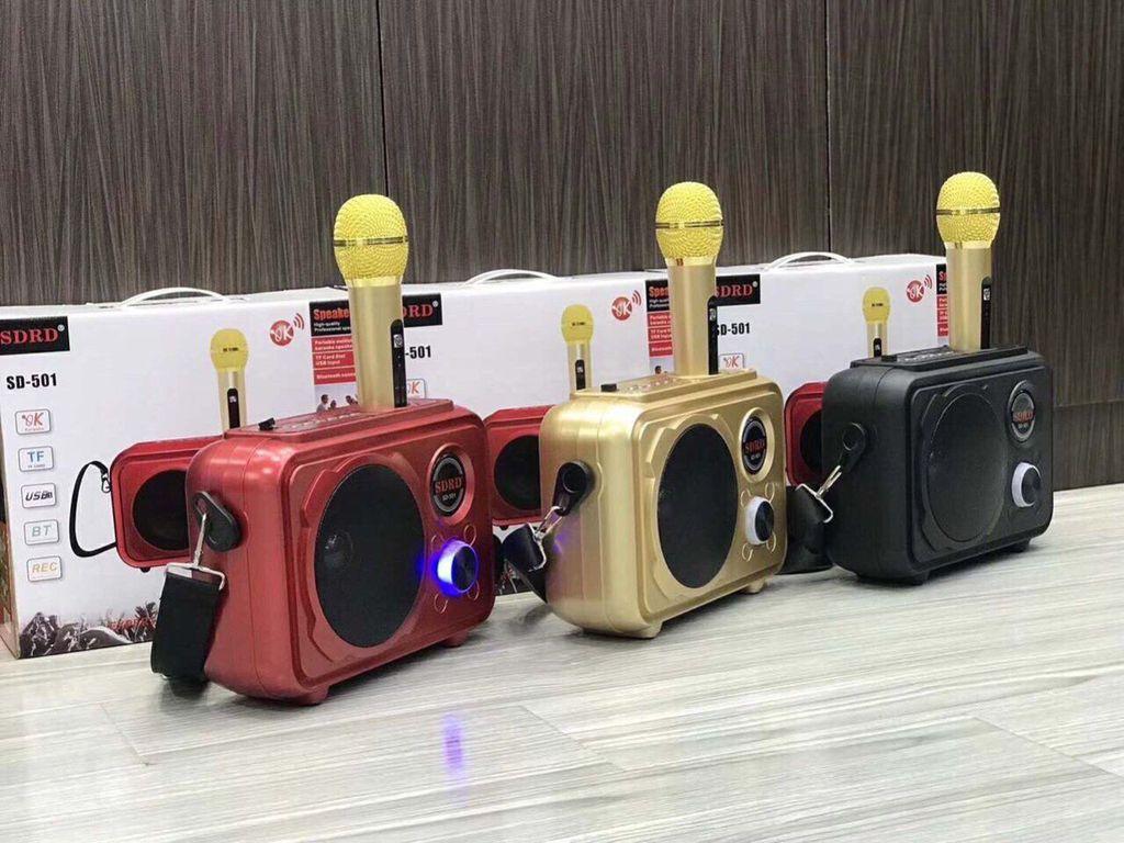 Loa karaoke bluetooth mini SD-501 cực hay
