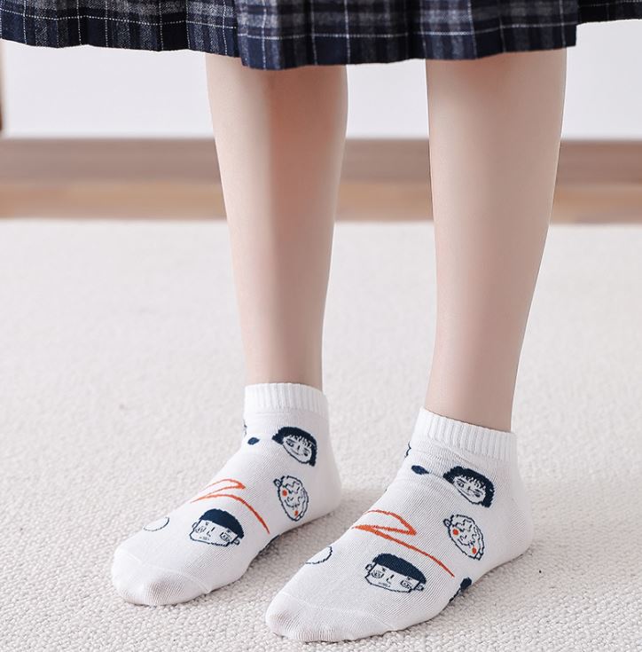Set 10 Đôi Tất Ngắn Cổ Nữ Mix Hình SS2