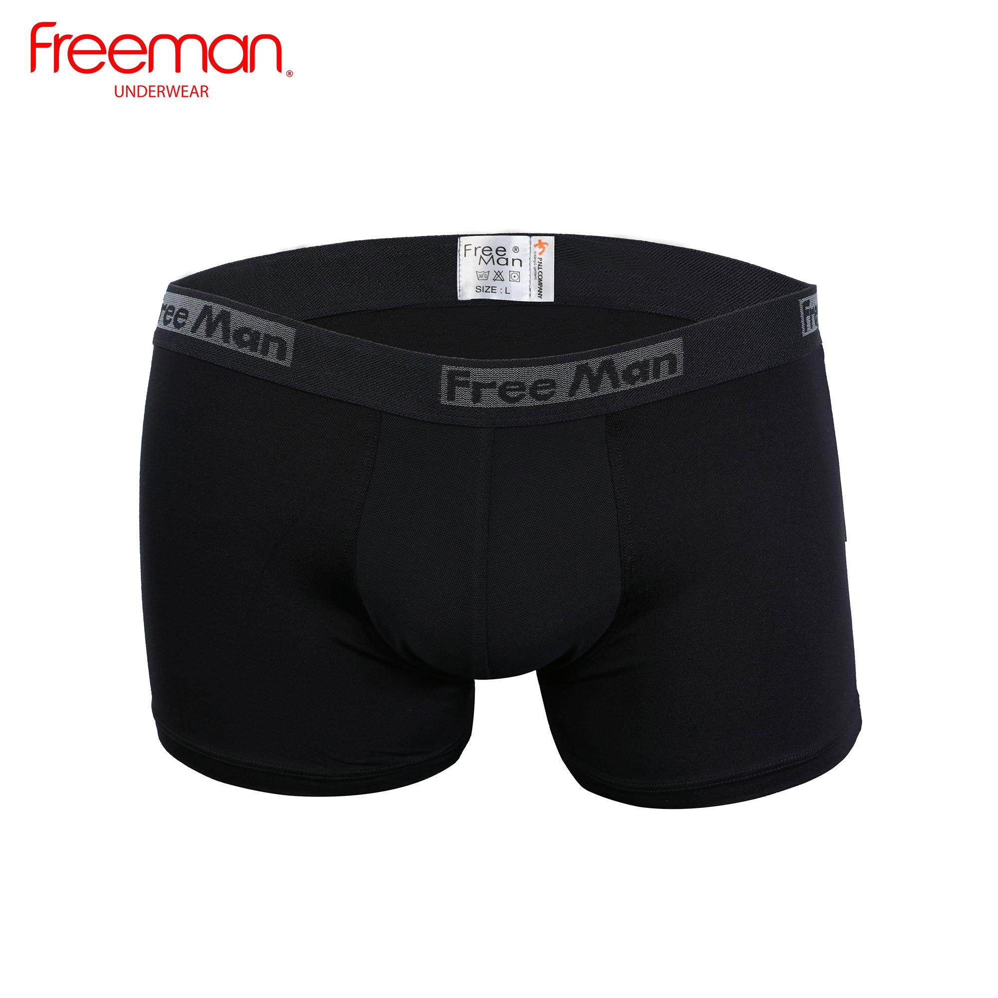 Combo 3 Quần boxer nam FREEMAN - Chất liệu thun lạnh 6510
