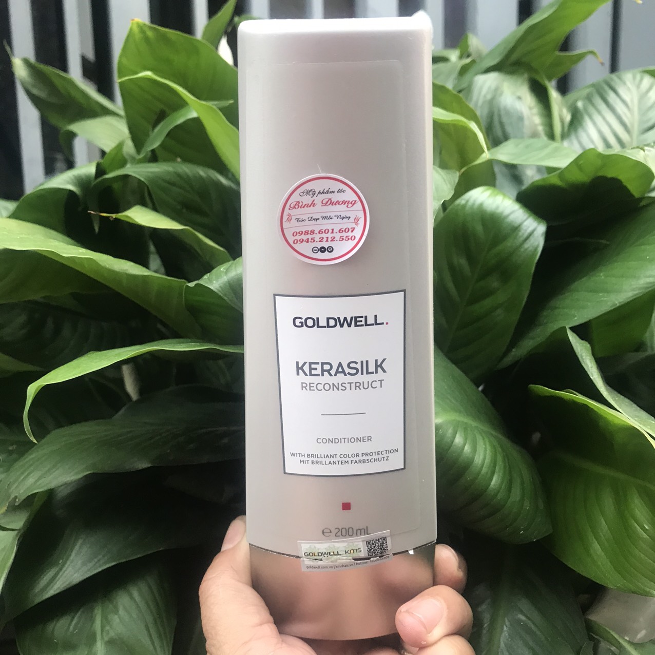 Dầu gội xả siêu phục hồi Goldwell Kerasilk Reconstruct 250ML/200ML