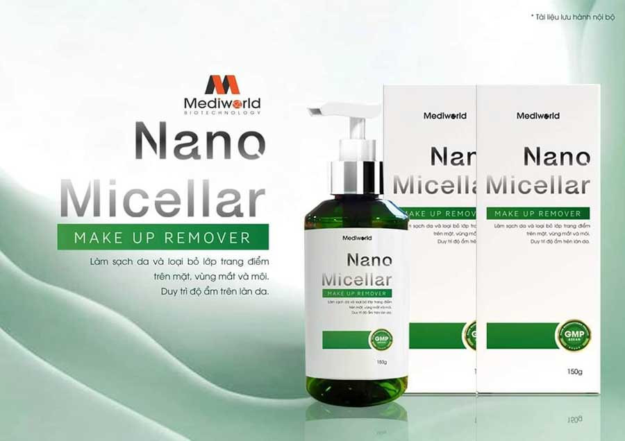 Tẩy trang Nano Micellar Make Up Remover 150ml