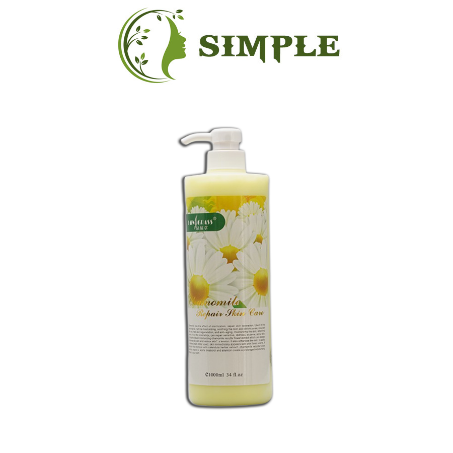 Sữa rửa mặt hoa cúc 1000ml sữa rửa mặt cho mọi loại da được chị em spa tin dùng hàng chính hãng