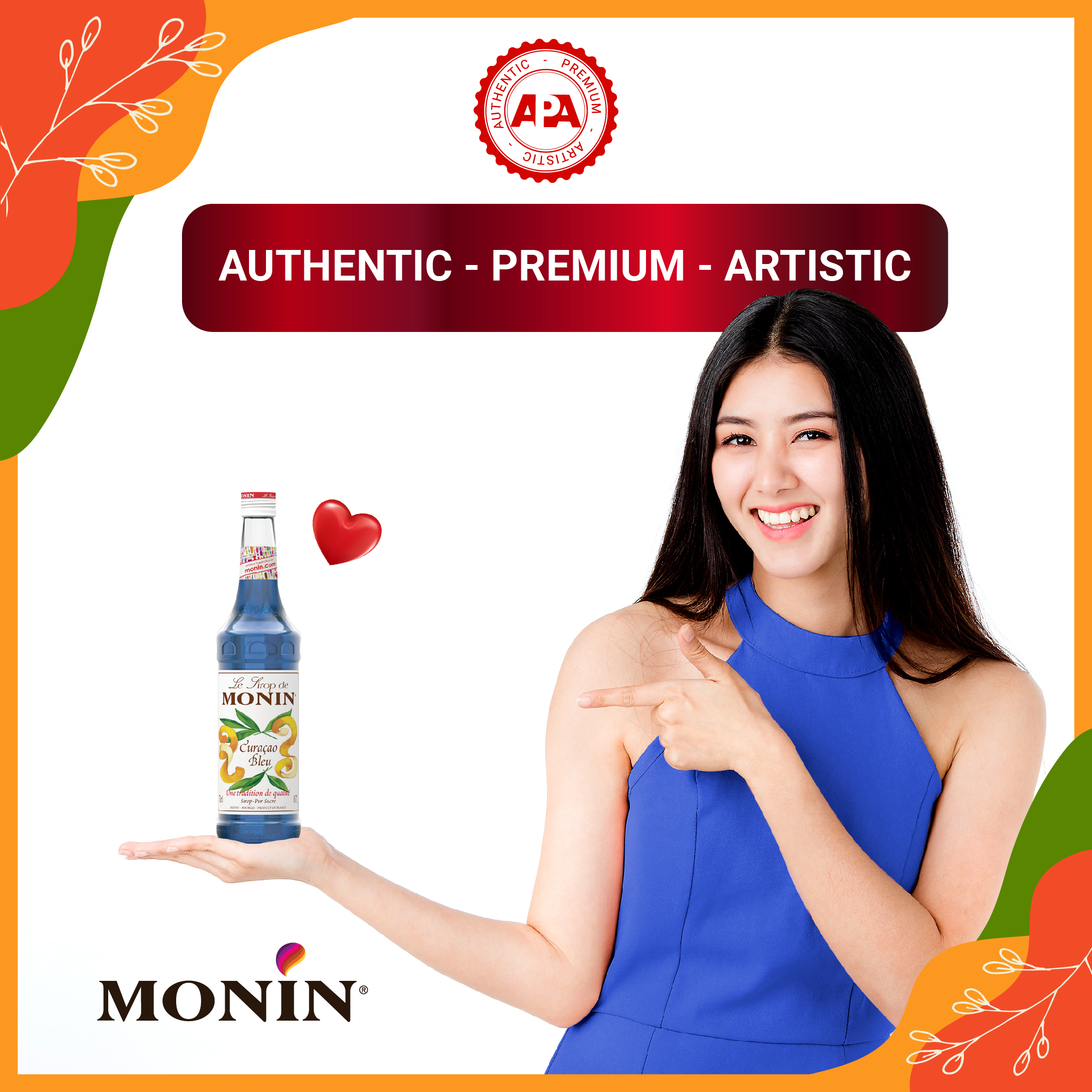 Siro Vỏ Cam MONIN - 700ML