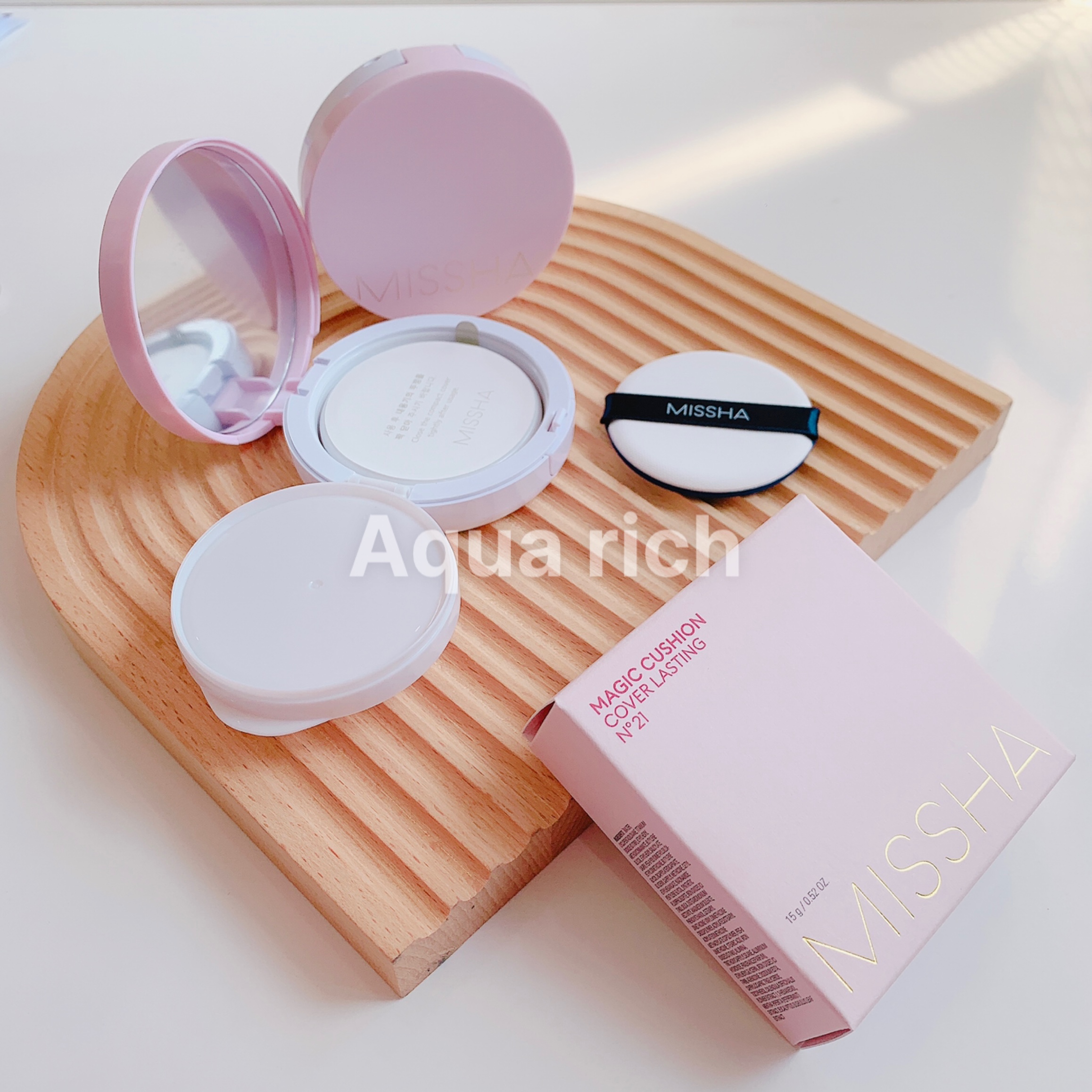 Phấn nước Missha Magic Cushion Hồng mẫu mới ( tone 21- 23)
