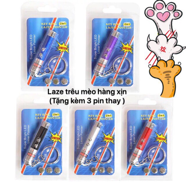 [HCM](Sẵn 3 Pin) – Đèn Laze Laser Trêu Mèo!!!