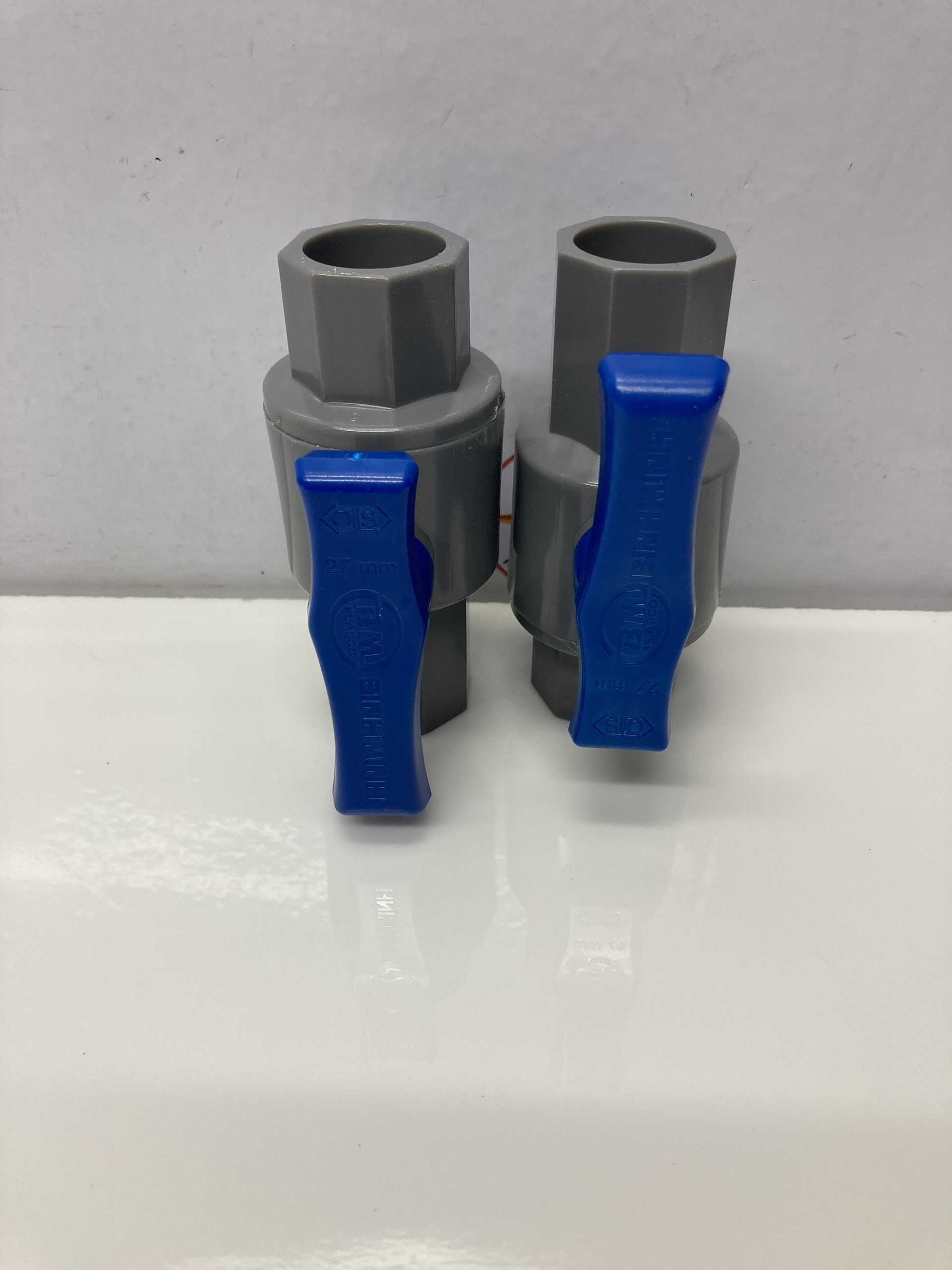 Van 27 , van khóa nhựa PVC Bình Minh
