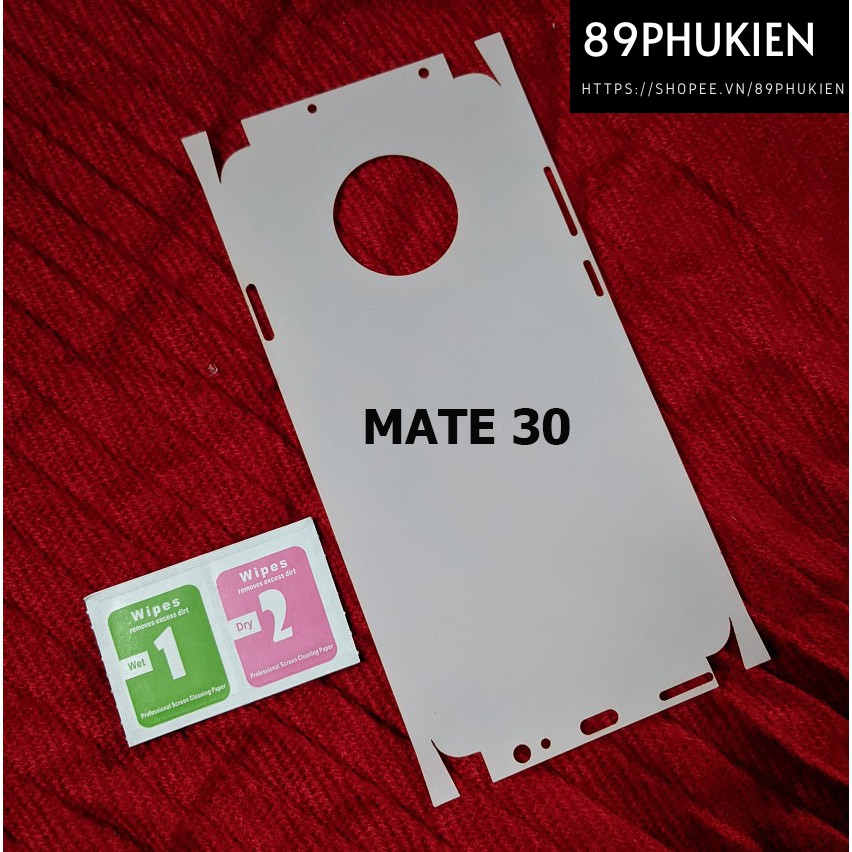 Miếng dán chống xước PPF full viền Huawei Mate 30