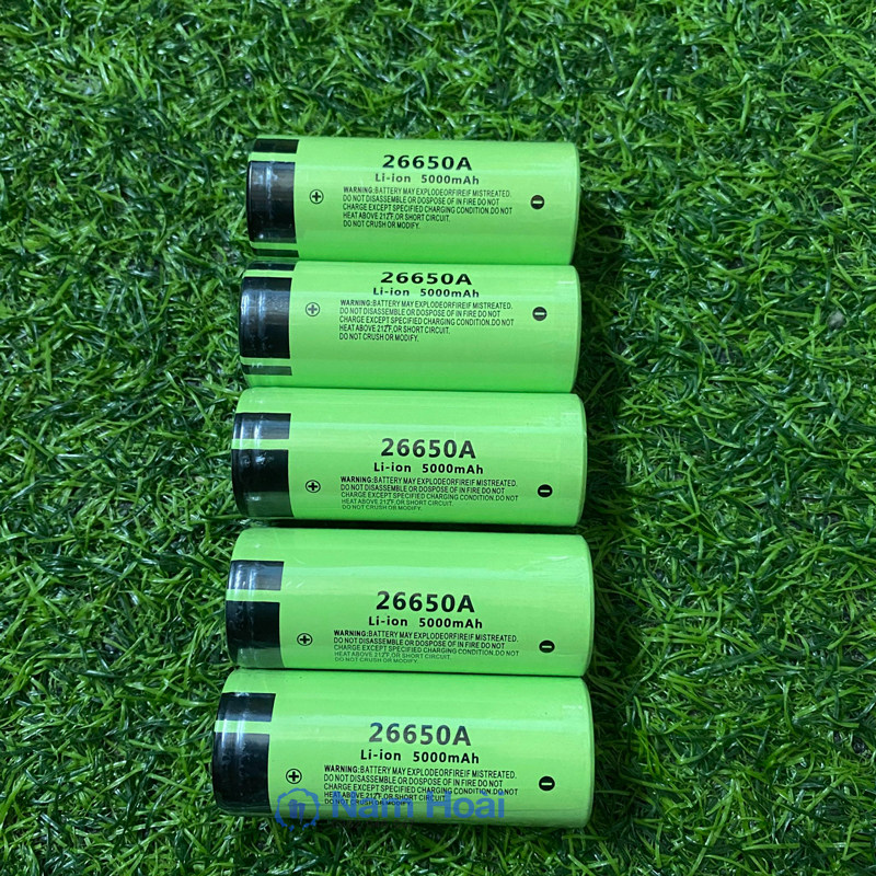 Pin Cell 26650 Panasonic 5000mAh xả cao 25A