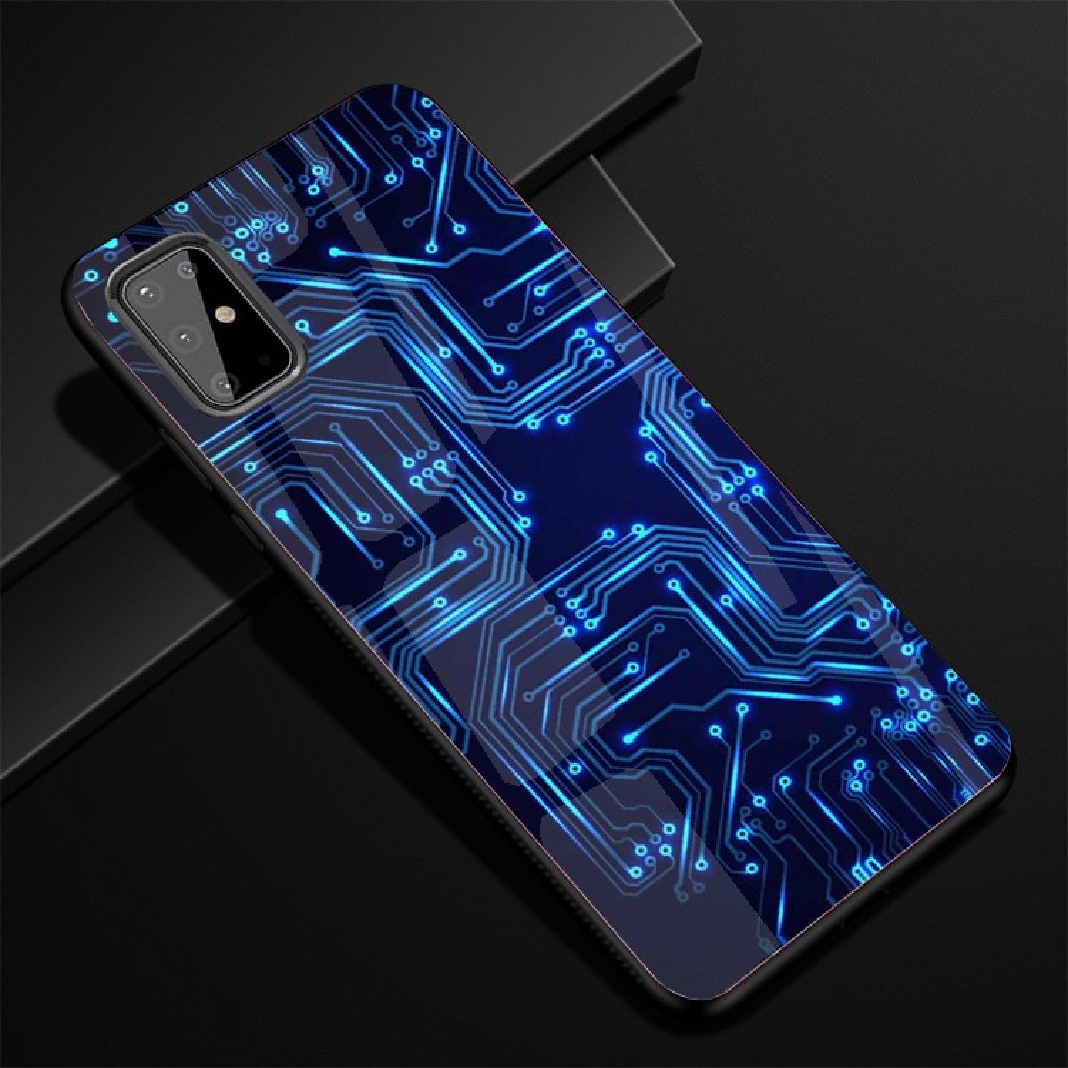 Ốp lưng kính samsung galaxy s20 plus, s20 fe hình in 3d sáng bóng cao cấp