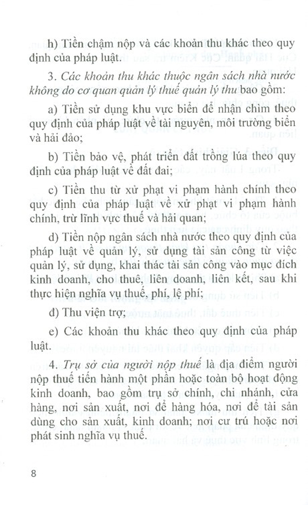 Luật Quản Lý Thuế