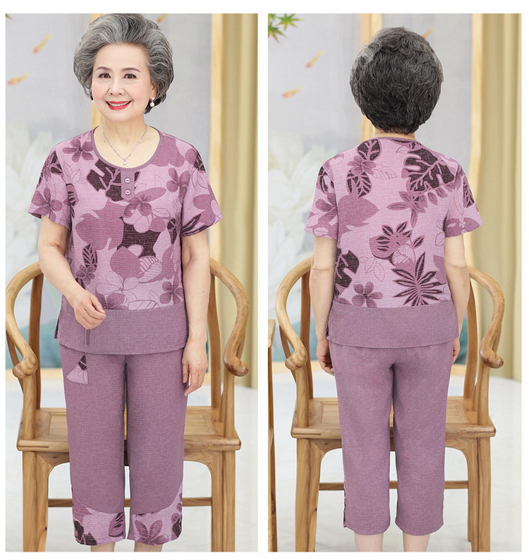 Bộ đồ mặc nhà cho bà cho mẹ ( đũi xịn)