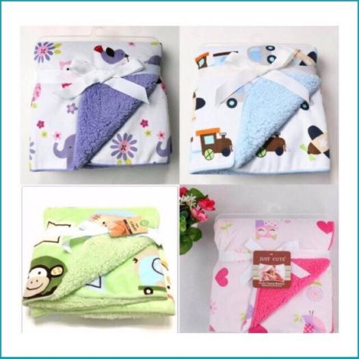 MỀN/CHĂN LÔNG 2 LỚP XUẤT NHẬT CARTER CHO BÉ SƠ SINH