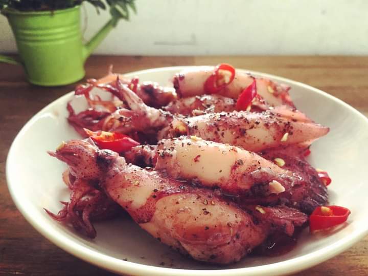 Mực Hấp Thuyền Hộp 500GR