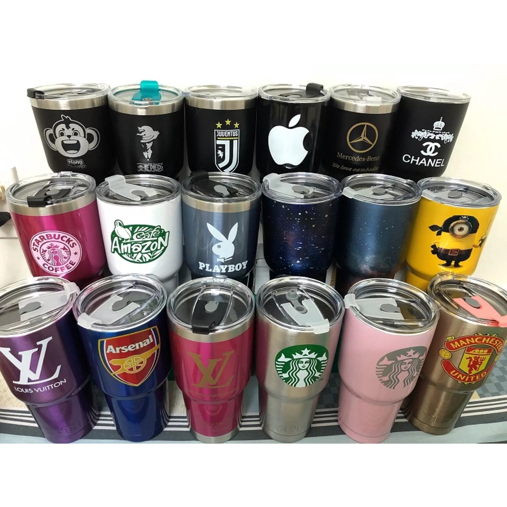 Cốc Giữ Nhiệt Starbuck Tặng kèm túi miếng cọ và ống hút, Ly Giữ Nhiệt Cao Cấp Có Túi Treo, Dung Tích 900ml - Giữ Nóng và Lạnh