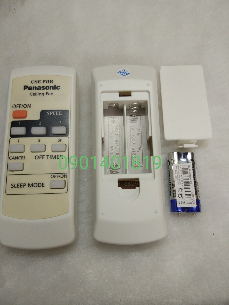 Điều Khiển Quạt Trần Panasonic Bốn Cánh
