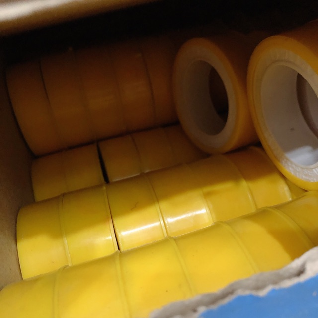 Set of 10 Rolls of 10m Silk Tape
