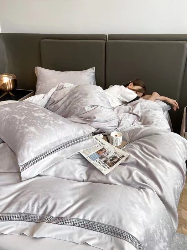 💥(SIÊU RẺ) SET 4 MÓN VỎ CHĂN HÈ GA CHẦN PHỦ RÈM PHI LỤA THÊU NHẬP KHẨU FULL MÀU