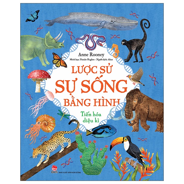 Sách - lược sử sự sống bằng hình - tiến hóa diệu kì