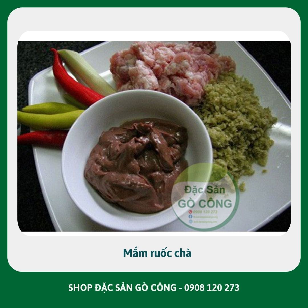 Mắm ruốc chà Gò Công nguyên chất hủ 500gr