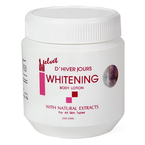 Kem dưỡng thể lotion trắng da velvet whitening thái lan 350g (mẫu mới)