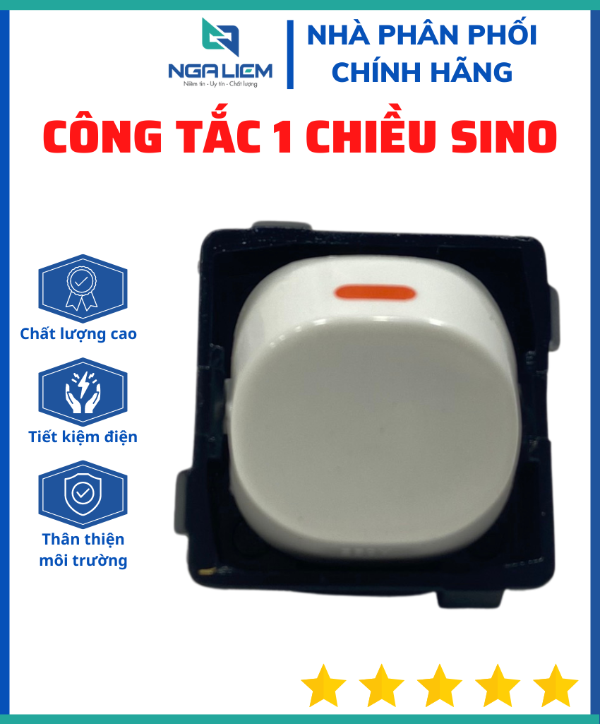 Công tắc 1 chiều sino