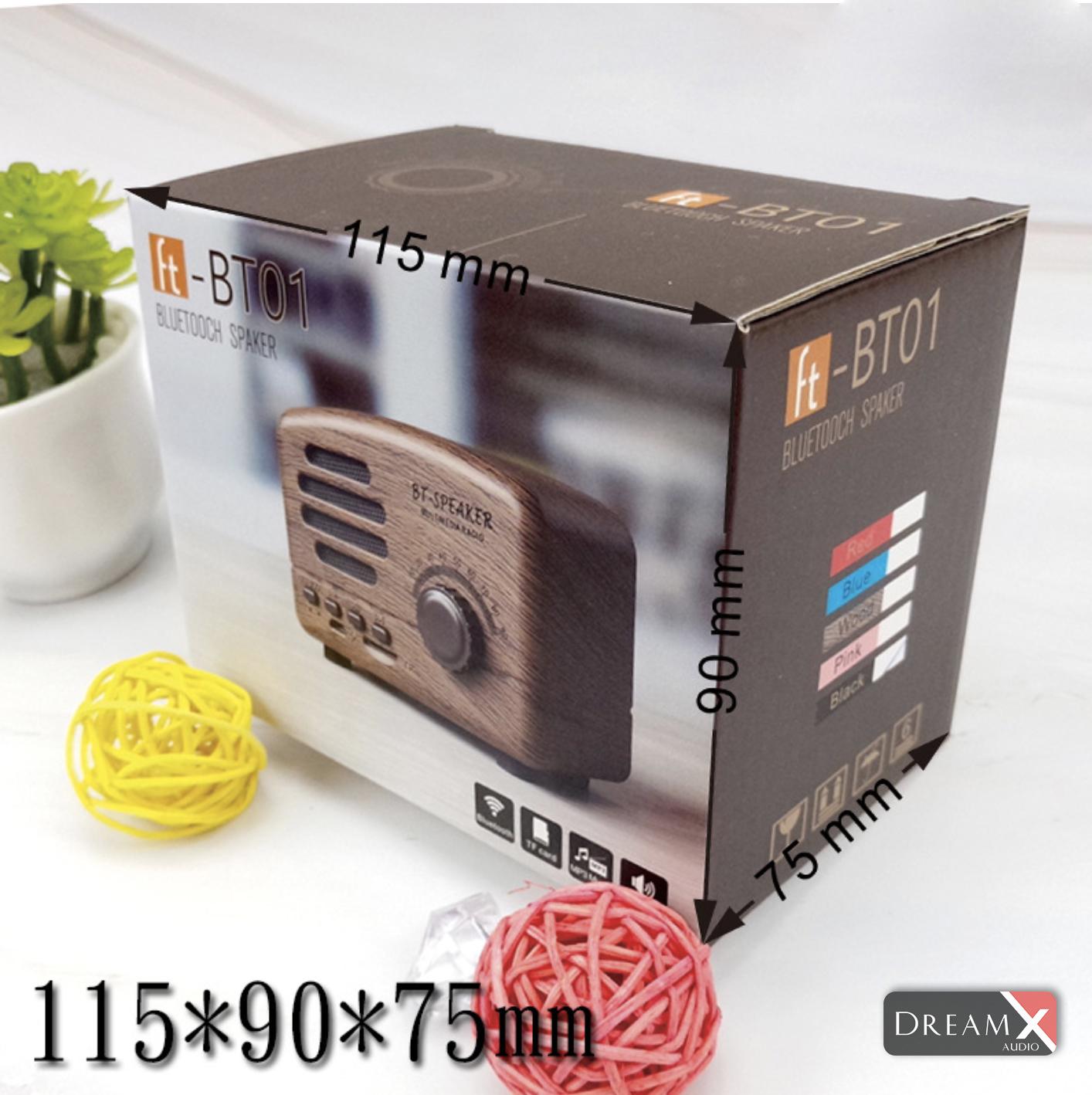 Loa bluetooth mini vintage Dreami BT01