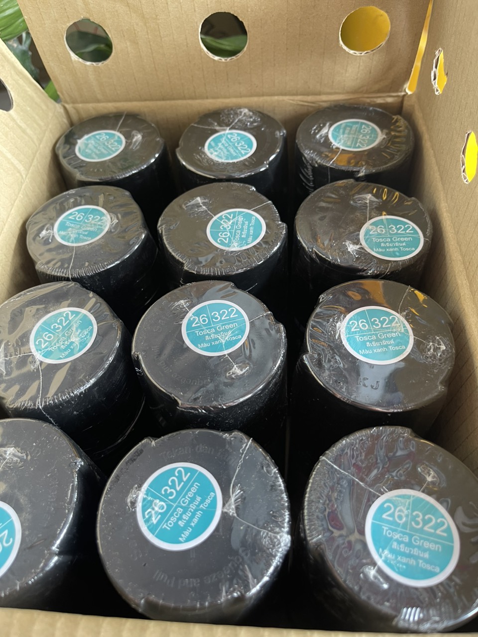 Sơn xịt Samurai Màu xanh Tosca - 322 (nitron) 400ml