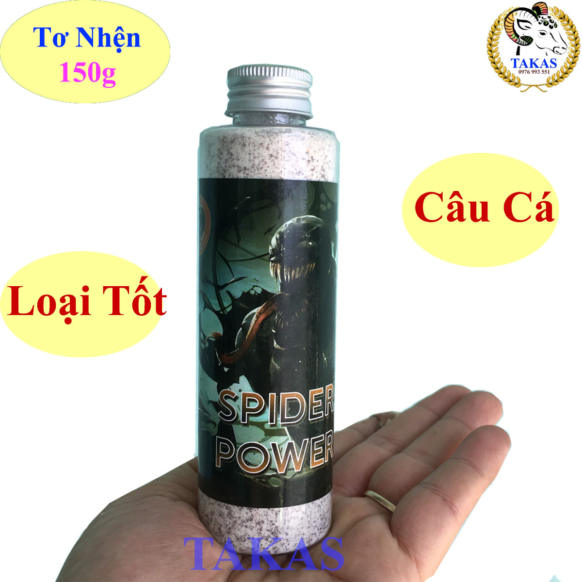 Mồi câu cá - bột tơ nhện - mồi vuốt