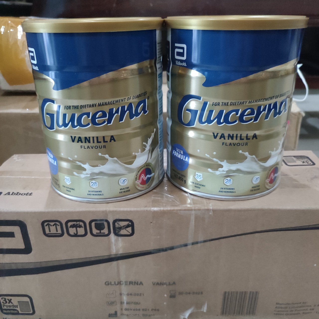 Sữa tiểu đường Glucerna của Úc 850 gram