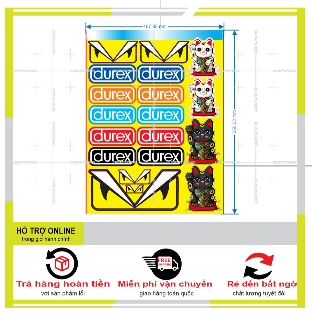 LOGO STICKER DÁN XE MÁY M36
