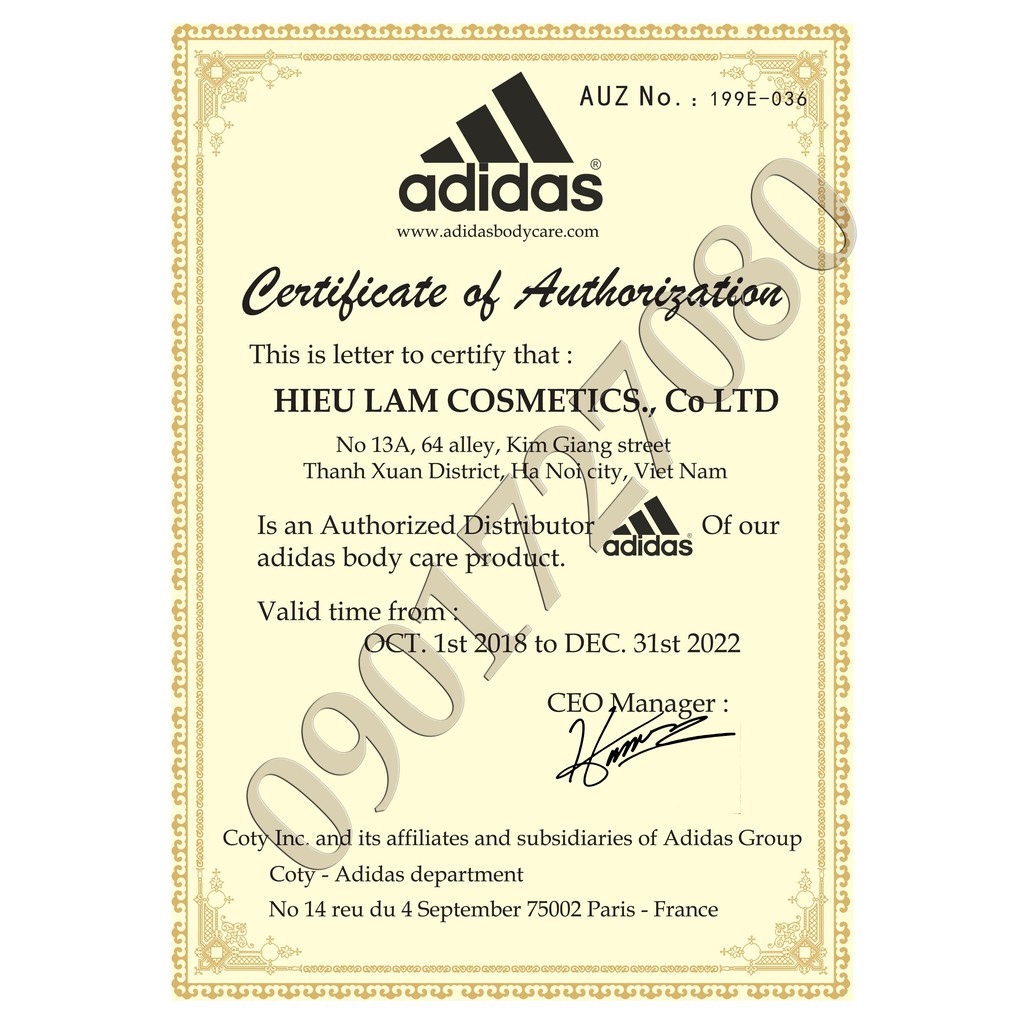 Sữa tắm Adidas ICE DIVE 3in1 (250 - 400 ml)